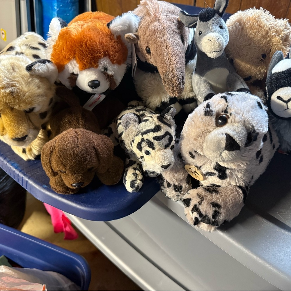 Assorted Plush Animal Toys